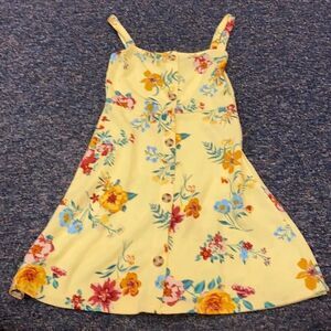 Derek Heart Yellow sun dress sz. M NWT